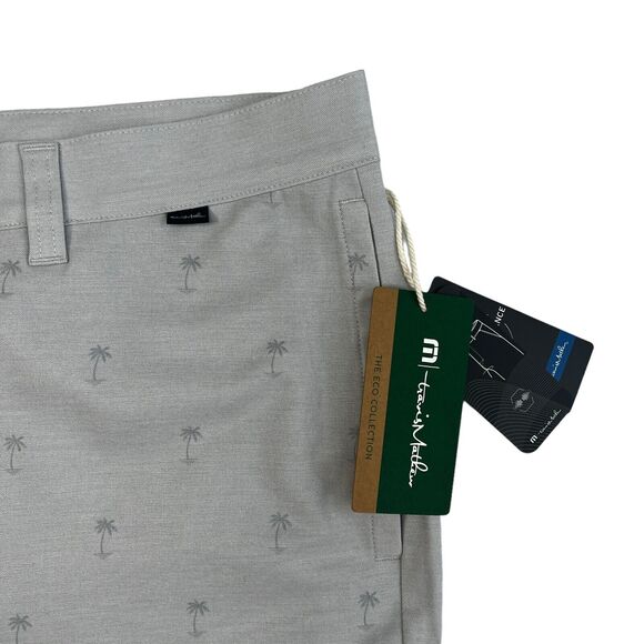Travis Mathew Golf Shorts Mens Size 40 9" Inseam Palm Tree Resort to This - Picture 2 of 7